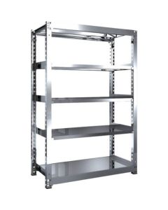 Medium-Duty Stainless Steel Shelving(Weight Capacity 300kg per Shelf)