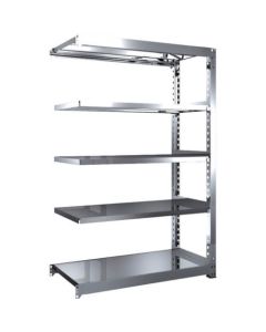 Medium-Duty Stainless Steel Shelving(Weight Capacity 300kg per Shelf)