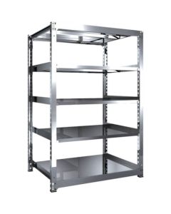 Medium-Duty Stainless Steel Shelving(Weight Capacity 300kg per Shelf)