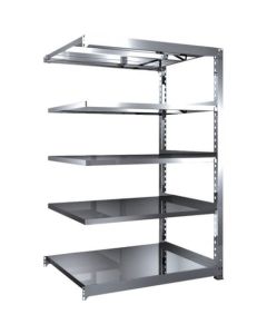 Medium-Duty Stainless Steel Shelving(Weight Capacity 300kg per Shelf)