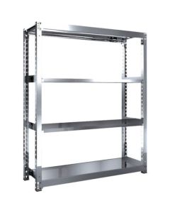 Medium-Duty Stainless Steel Shelving(Weight Capacity 300kg per Shelf)