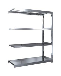 Medium-Duty Stainless Steel Shelving(Weight Capacity 300kg per Shelf)