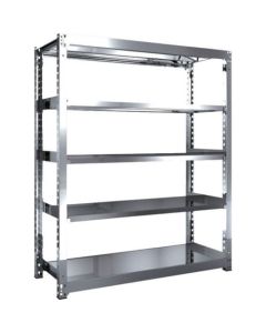 Medium-Duty Stainless Steel Shelving(Weight Capacity 300kg per Shelf)