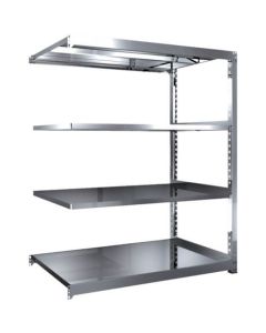Medium-Duty Stainless Steel Shelving(Weight Capacity 300kg per Shelf)