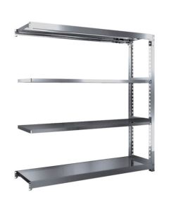 Medium-Duty Stainless Steel Shelving(Weight Capacity 300kg per Shelf)
