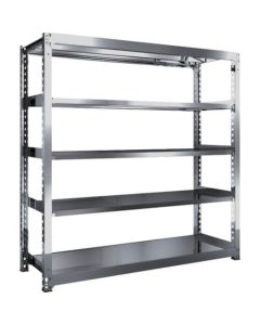 Medium-Duty Stainless Steel Shelving(Weight Capacity 300kg per Shelf)