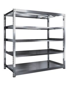 Medium-Duty Stainless Steel Shelving(Weight Capacity 300kg per Shelf)