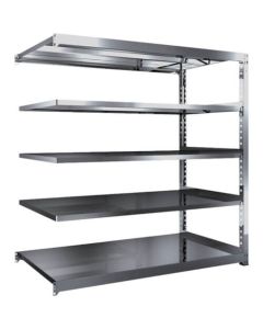 Medium-Duty Stainless Steel Shelving(Weight Capacity 300kg per Shelf)