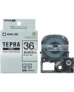 Tepra PRO ตลับเทปกว้าง 36 มม. สีเงิน