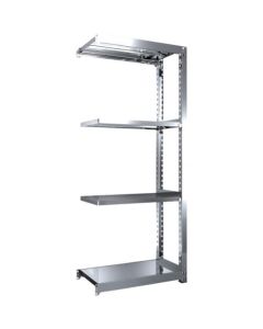 Medium-Duty Stainless Steel Shelving(Weight Capacity 300kg per Shelf)