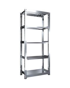 Medium-Duty Stainless Steel Shelving(Weight Capacity 300kg per Shelf)
