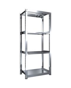 Medium-Duty Stainless Steel Shelving(Weight Capacity 300kg per Shelf)