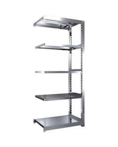 Medium-Duty Stainless Steel Shelving(Weight Capacity 300kg per Shelf)