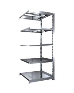 Medium-Duty Stainless Steel Shelving(Weight Capacity 300kg per Shelf)
