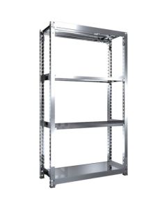 Medium-Duty Stainless Steel Shelving(Weight Capacity 300kg per Shelf)