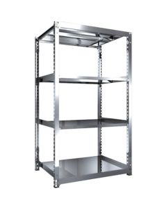 Medium-Duty Stainless Steel Shelving(Weight Capacity 300kg per Shelf)