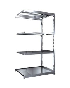 Medium-Duty Stainless Steel Shelving(Weight Capacity 300kg per Shelf)