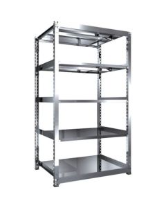 Medium-Duty Stainless Steel Shelving(Weight Capacity 300kg per Shelf)