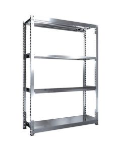 Medium-Duty Stainless Steel Shelving(Weight Capacity 300kg per Shelf)