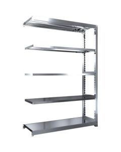 Medium-Duty Stainless Steel Shelving(Weight Capacity 300kg per Shelf)