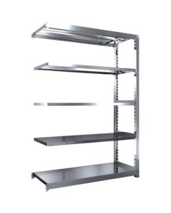 Medium-Duty Stainless Steel Shelving(Weight Capacity 300kg per Shelf)