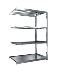 ชั้นวาง SM3 ประเภท SUS 1500X921XH2100 เชื่อมต่อ 4 ขั้น