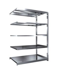 Medium-Duty Stainless Steel Shelving(Weight Capacity 300kg per Shelf)