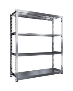 Medium-Duty Stainless Steel Shelving(Weight Capacity 300kg per Shelf)