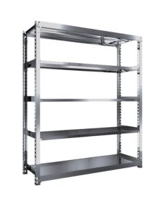 Medium-Duty Stainless Steel Shelving(Weight Capacity 300kg per Shelf)