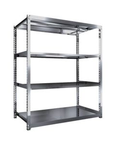 Medium-Duty Stainless Steel Shelving(Weight Capacity 300kg per Shelf)