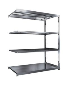 Medium-Duty Stainless Steel Shelving(Weight Capacity 300kg per Shelf)