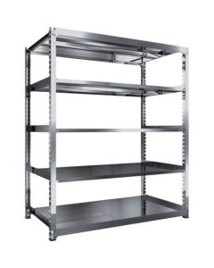 Medium-Duty Stainless Steel Shelving(Weight Capacity 300kg per Shelf)