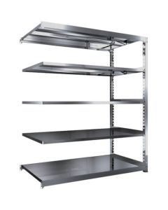 Medium-Duty Stainless Steel Shelving(Weight Capacity 300kg per Shelf)