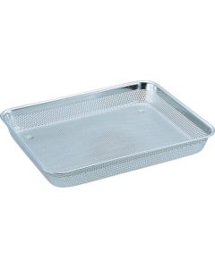 Stainless Steel Mesh Shallow Square Tray