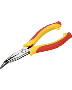 Stainless Multi Purpose Long Nose Pliers Bent-Type