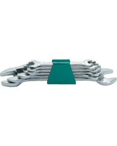 Chrome Plated Double Open End Spanner Set