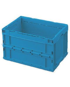 ลังพลาสติกพับได้ ไม่มีฝาปิด 50L 530 x 366 x 320 Blue