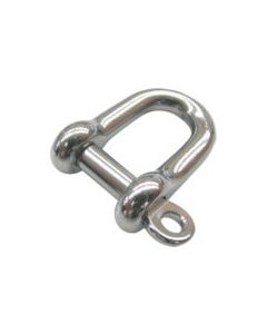 Stainless Steel Screw Pin D-shackle 1อัน