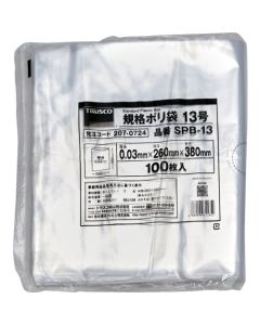 Standard Plastic Bag  ถุงละ 100 แผ่น