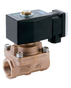 Pilot Kick 2-port Solenoid Valve For Steam 1อัน