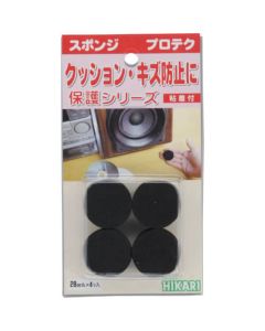 ฟองน้ำ 28 วงกลม x 20มม. 4p