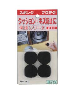 ฟองน้ำ วงกลม 28x5mm 8p