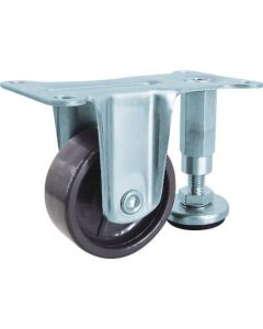 Caster With a Lebel Adjuster