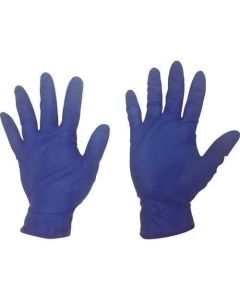 Nitrile GROVE55 D blue SS แบบไม่มีแป้ง (250 ชิ้น)
