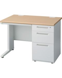Desk with a Tier of Drawers on one Side