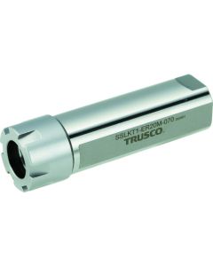 High presure coolant through short nose type straight shank with flat mini slim ER collet chucks+balanced nano nut NMX  เส้นละ 1 เส้น