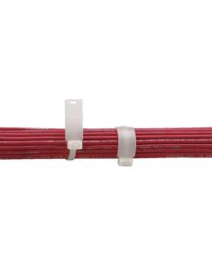 Stastrap สายรัดไนลอน ชนิดธง สีธรรมชาติ 500 ชิ้น