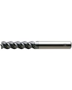 S(TiCN)-Coating High Grade Powder Metallurgy H.S.S 3-Flutes High Helix Long