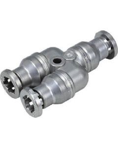 Tube Fitting Stainless SUS316 Union Y 1อัน