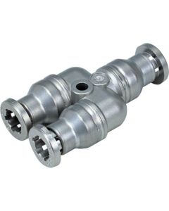 Tube Fitting Stainless SUS316 Union Y 1อัน